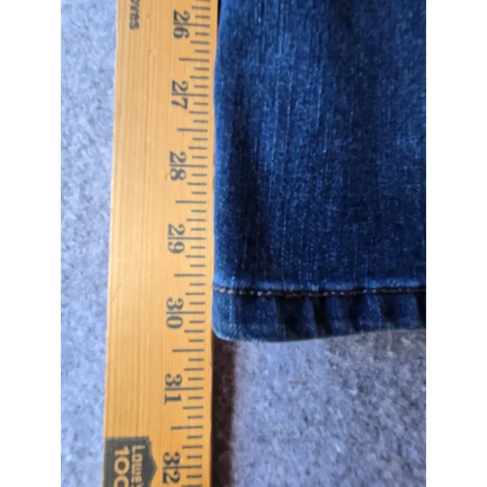 Gloria Vanderbilt Women's Jeans Amanda Slim Med Wash High Rise Size 18 (35x30)